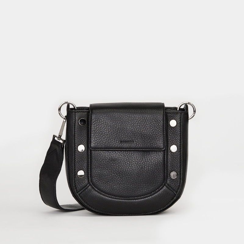 Kayce Saddle | Black​/​Gunmetal | Med