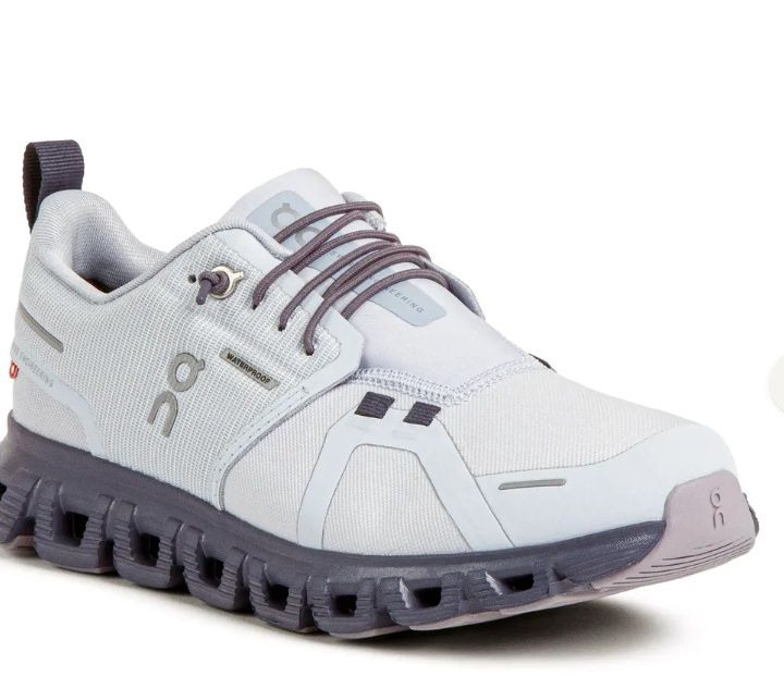 ON Cloud six waterproof Heather metal, Size: 7.5