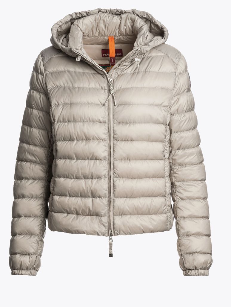 Rory Hooded Down Jacket, Size: S