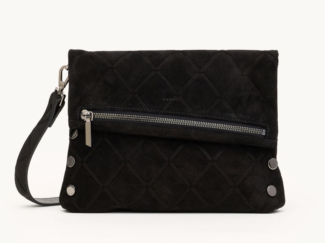 Vip Med-Noir Diamond Suede