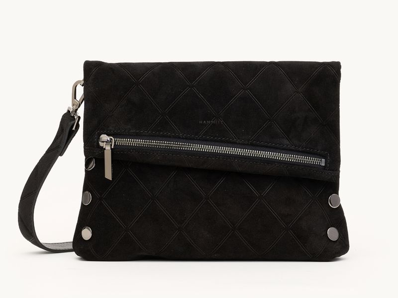 Vip Med-Noir Diamond Suede