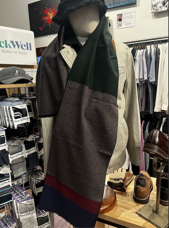 Fabulous Plaid Brushed Silk Scarf