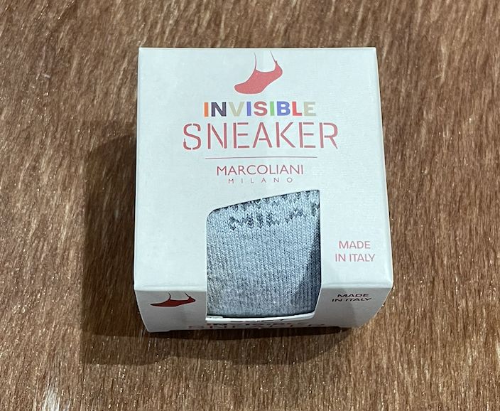Invisible Sneaker Grey
