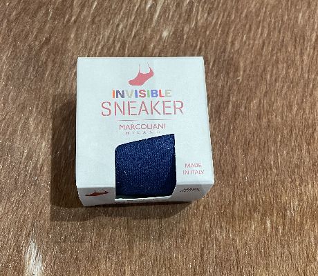 Invisible Sneaker Blue