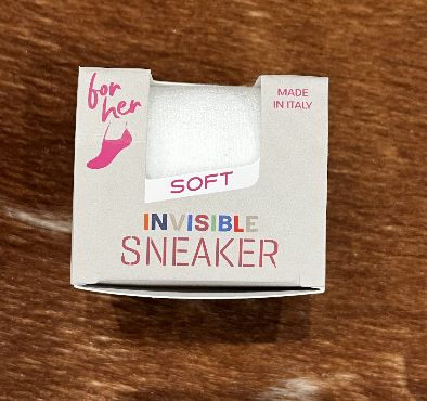 Invisible Sneaker White-Her