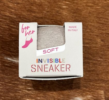 Invisible Sneaker Tan-Her