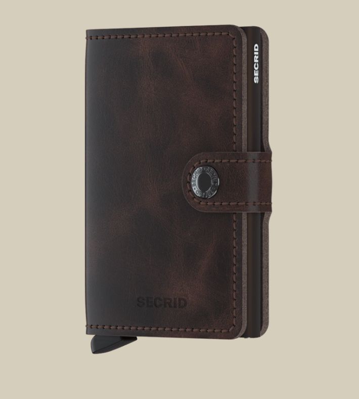 Miniwallet Vintage Chocolate