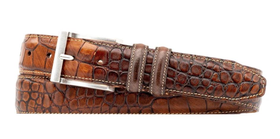 BILL ALLIGATOR GRAIN BELT, Size: 38