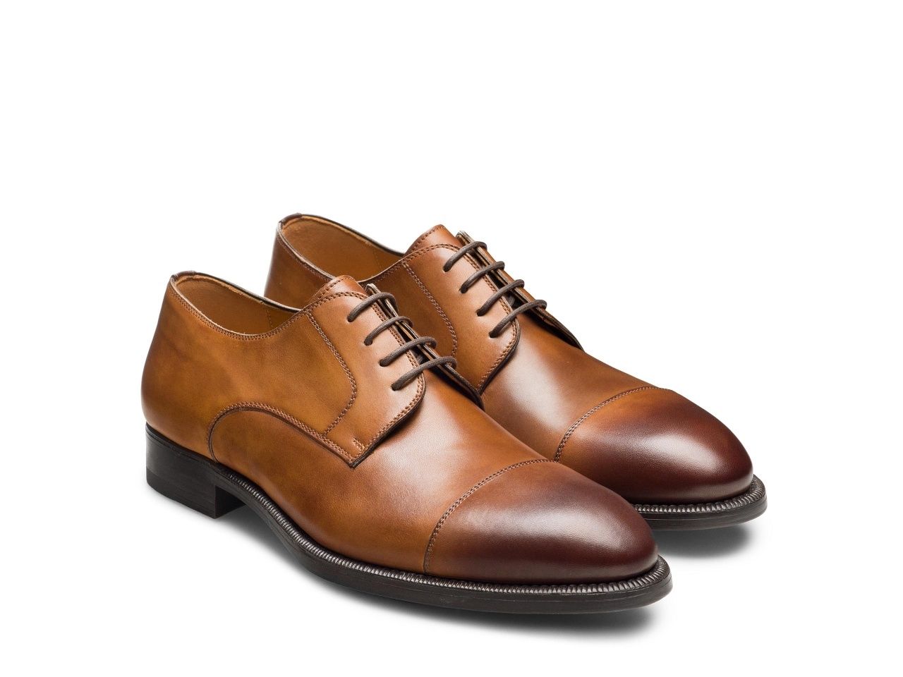 Harlan, Color: Tobacco, Size: 8.5