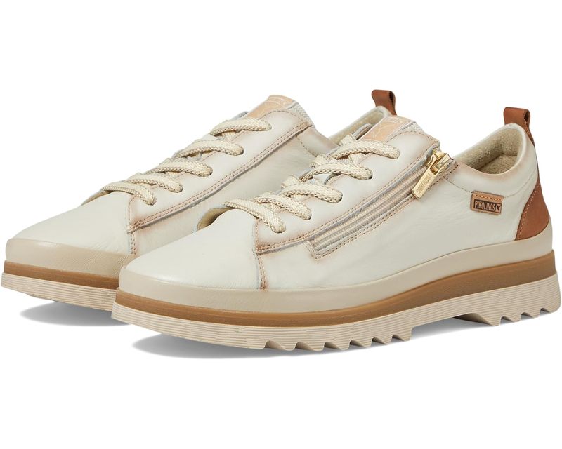 VIGO Women's trainers with laces and zipper