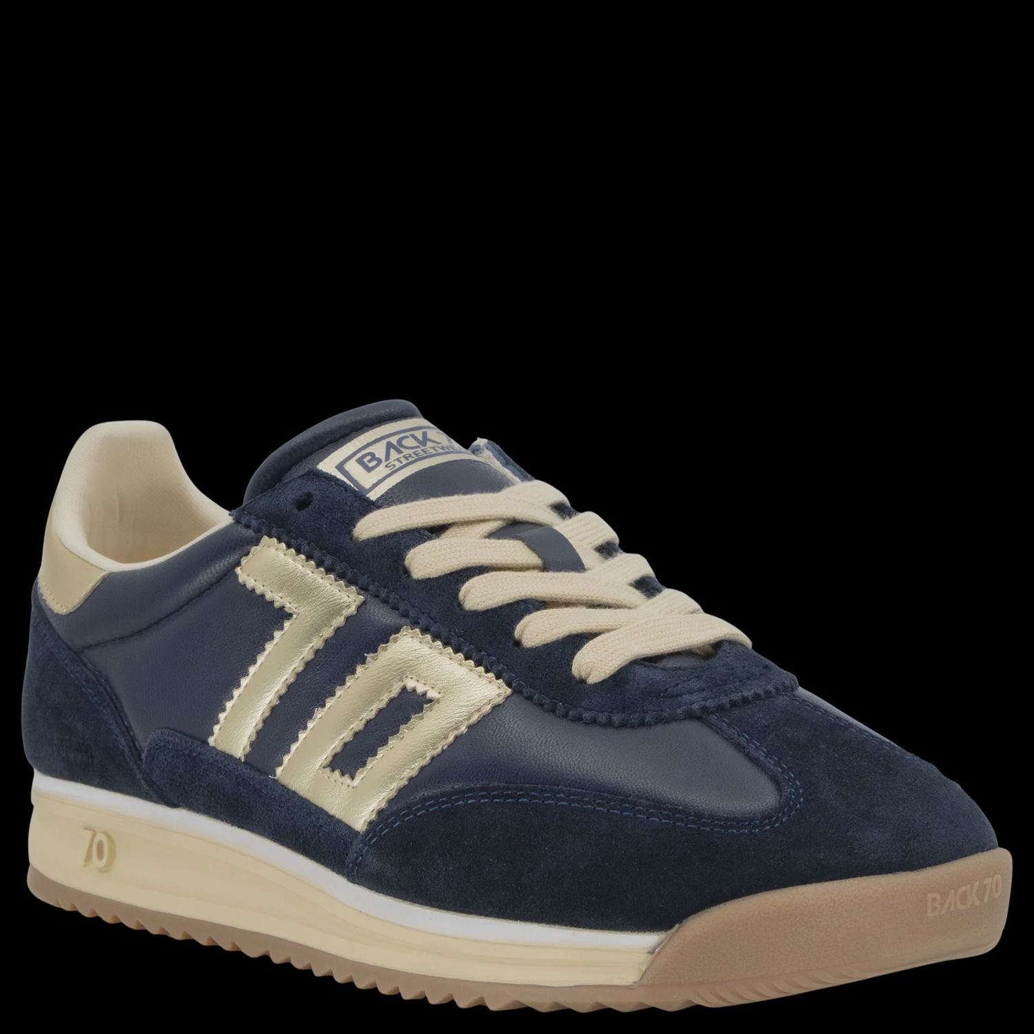 BACK 70 JOGGER N in NAVY GOLD Sneakers, Size: 7