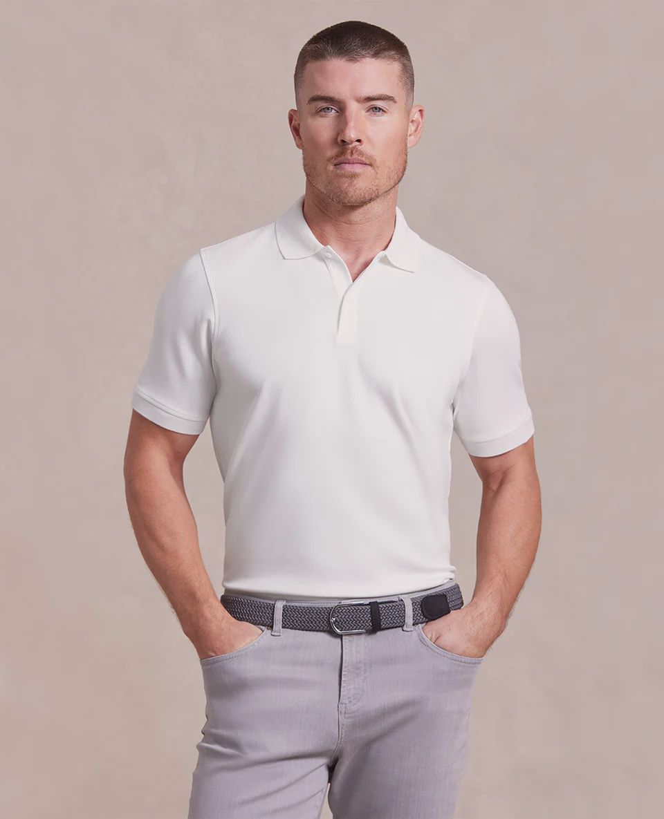 Rye 51 Euro Polo The Holden, Colour: White, Size: S