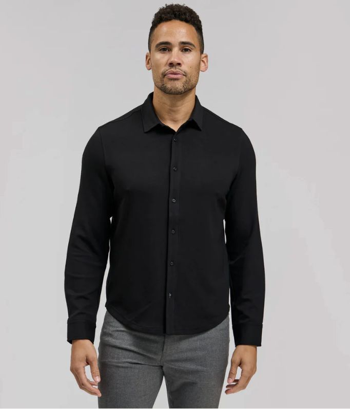 The Axel dress shirt, Color: Black, Size: M