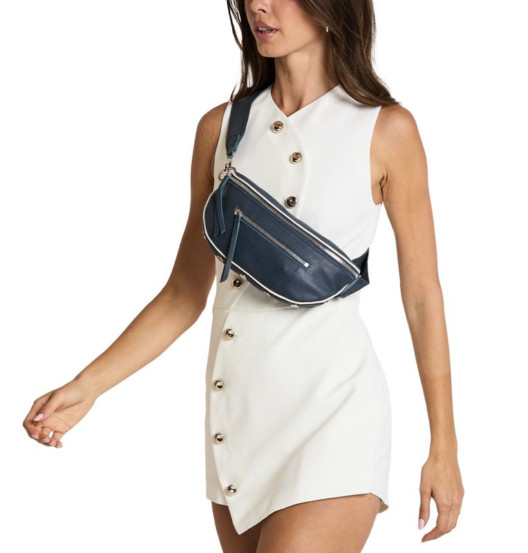 Charles Crossbody Med-Nautical Navy S