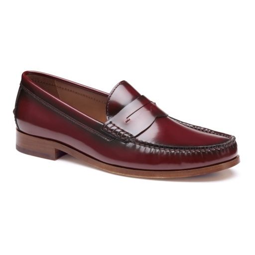BALDWIN PENNY LOAFER- Bordeaux, Size: 9M