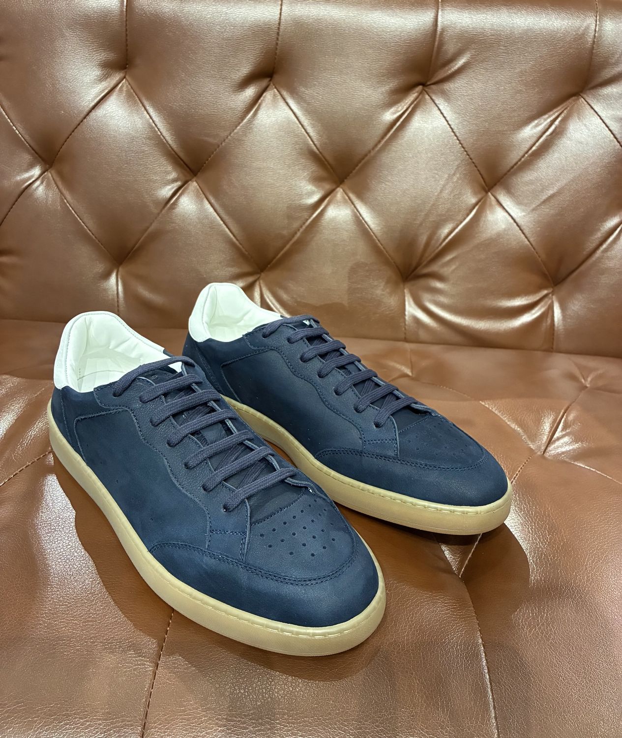 Rodney Court Sneaker Blue, Size: 9