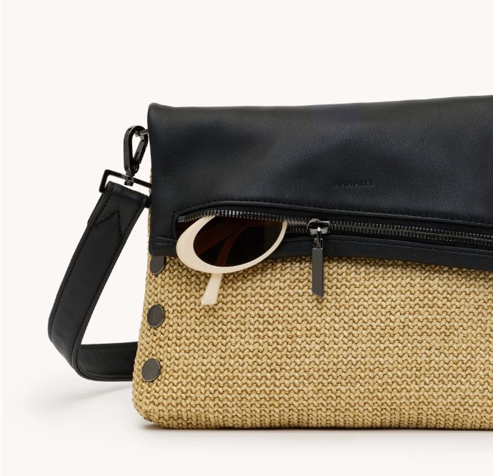 VIP med Noir Smooth Raffia