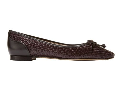 PAGET BALLET FLAT- DARK BROWN, Size: 7B