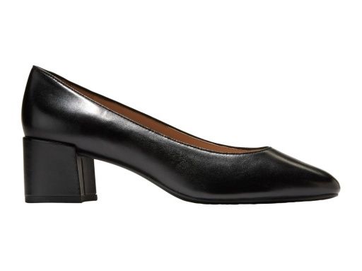 GO-TO SHAYLA BLOCK HEEL PUMPS- BLACK