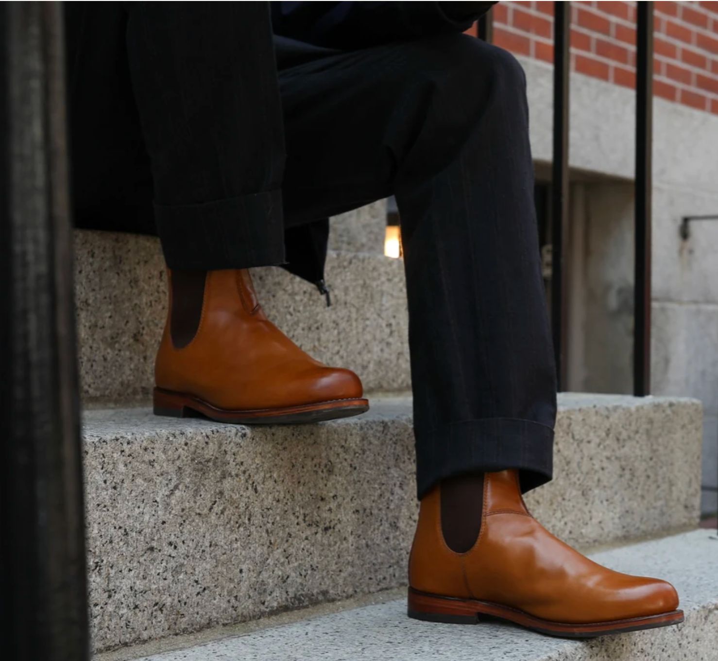 158 Heritage Elastic Sided Boot, Size: 9.5