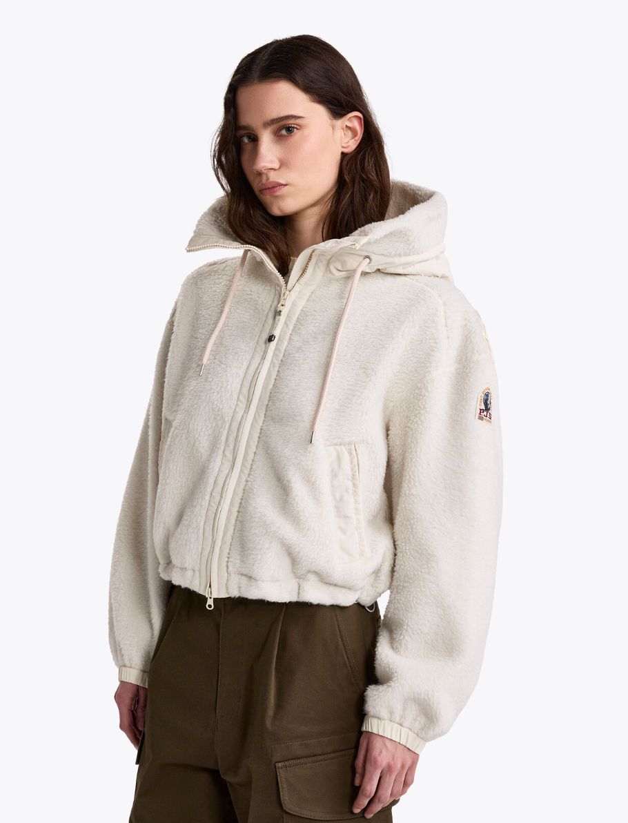 KISHA - HOODED FLEECE, Size: XS