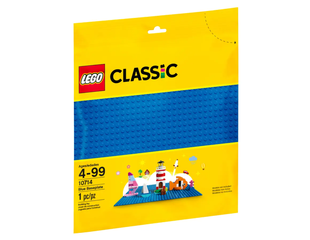 (RETIRED) LEGO 10714 Classic Blue Baseplate