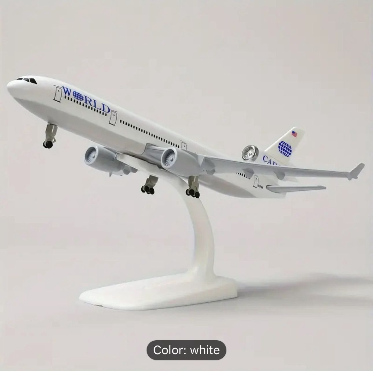 World Cargo MD-11 Scale Model Model Aircraft 1:300 Scale