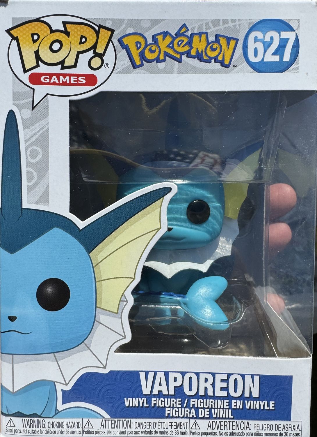 Funko POP! 627 Games – Pokémon – Vaporeon