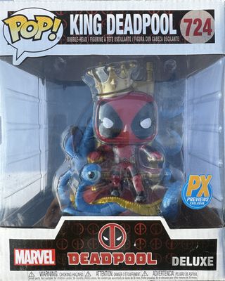 Funko POP! #724 – King Deadpool (Marvel Deluxe)