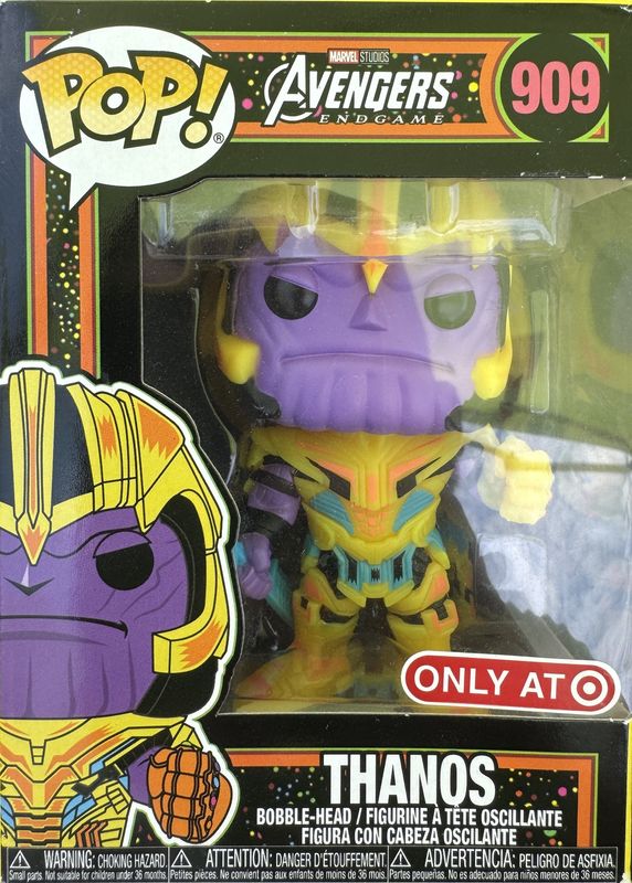 Funko POP! 909 Marvel Avengers Endgame Thanos TARGET Exclusive