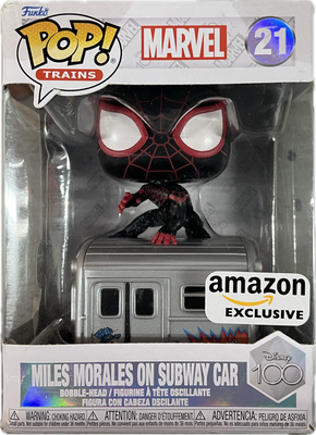 Funko POP! 21 Trains – Marvel – Miles Morales on Subway Car