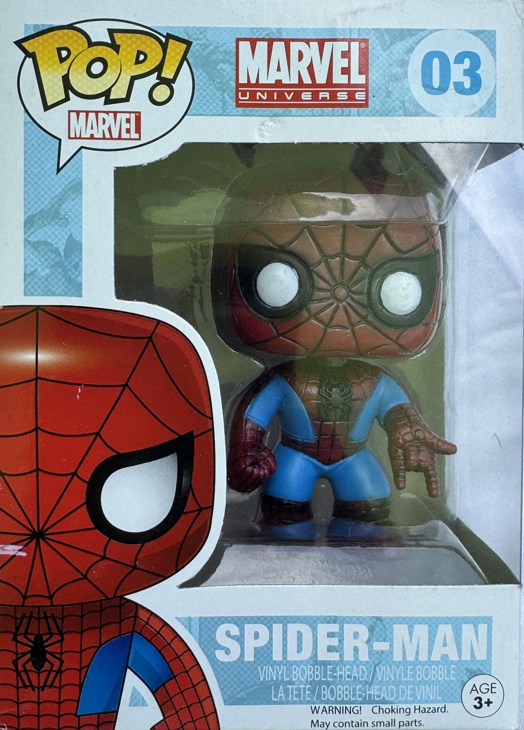 Funko POP! 03 Marvel Universe Spider Man