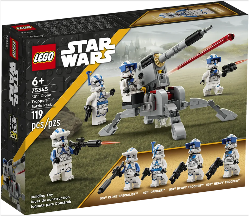 LEGO STAR WARS 75345 501st Clone Troopers Battle Pack