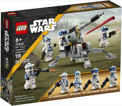 LEGO STAR WARS 75345 501st Clone Troopers Battle Pack