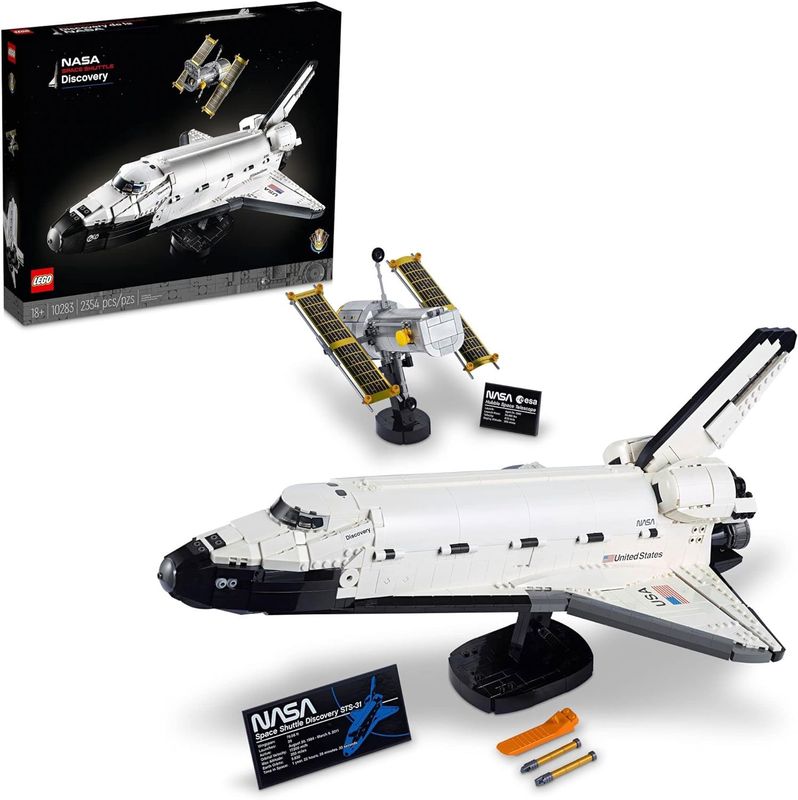 (RETIRED) LEGO 10283 Icons NASA Space Shuttle Discovery w. Hubble Telescope