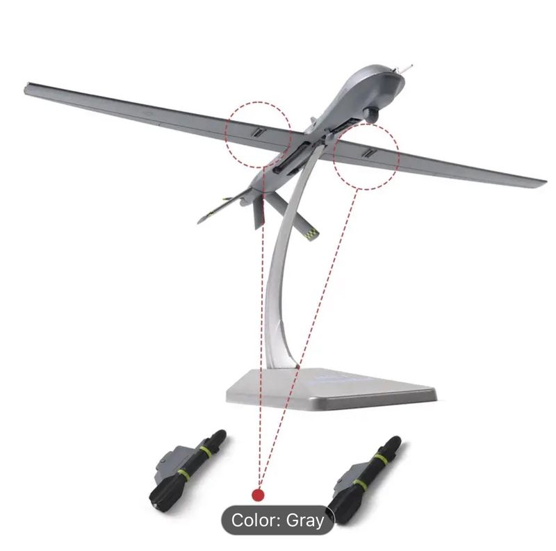 MQ-1B Predator Drone 1:72 Metal Desk Model