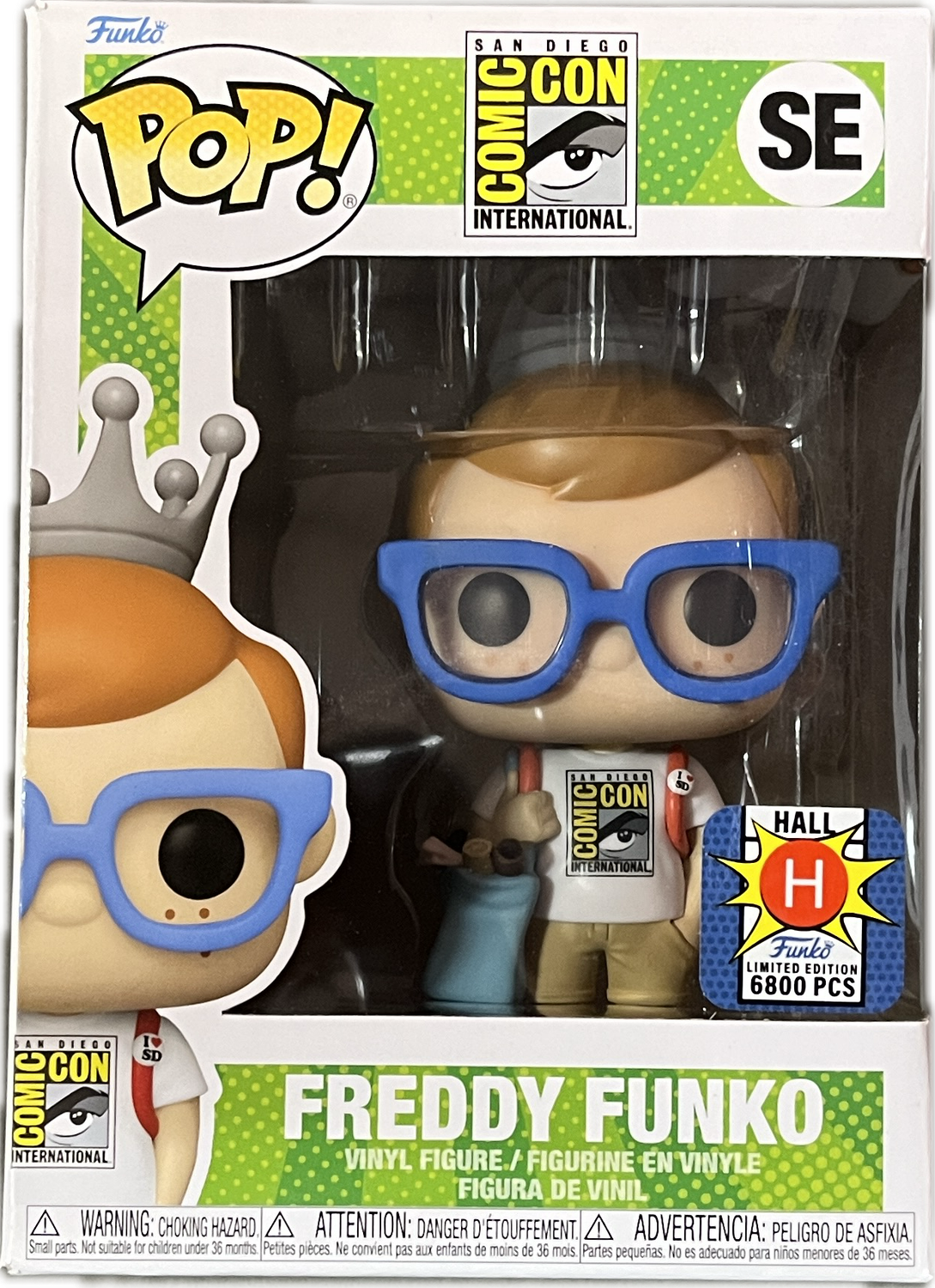 Funko POP! Freddy Funko SE Comic Con Hall Limited 6,800 Pieces Only