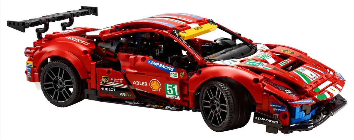 (RETIRED) LEGO TECHNIC Ferrari 488 GTE “AF Corse #51” (Pre-Loved)