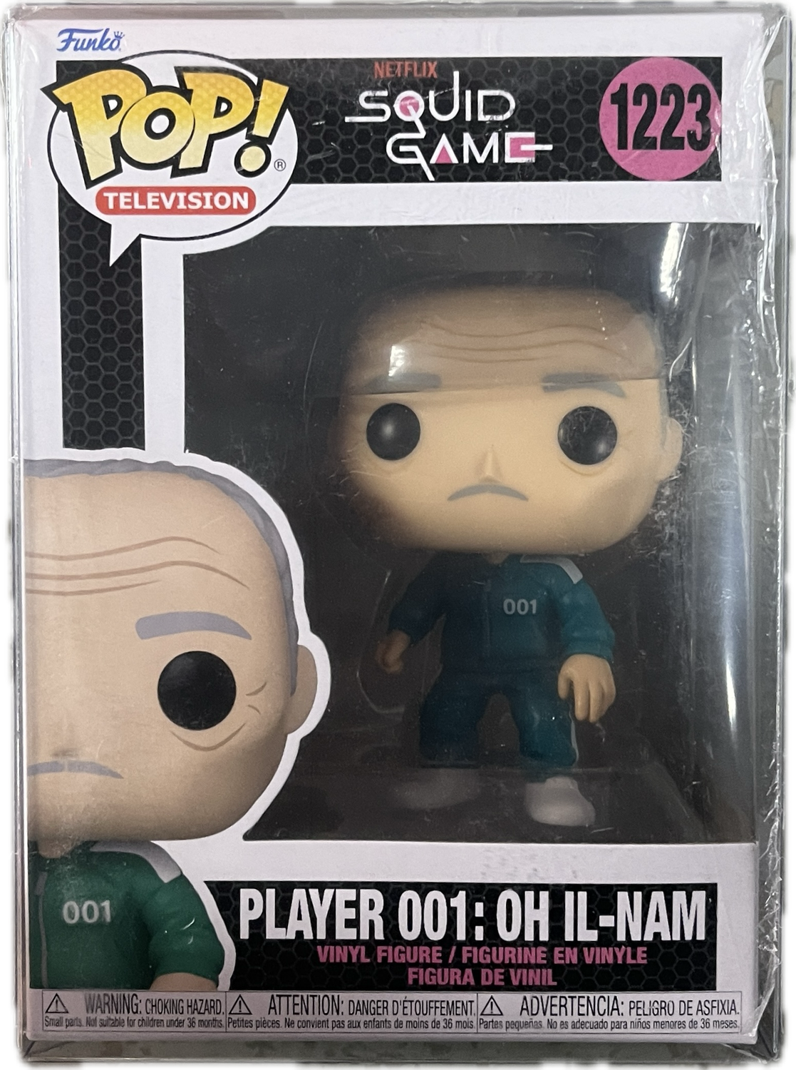 Funko POP! #1223 Television Netflix Squid Game - Player 001: OH IL- NAM