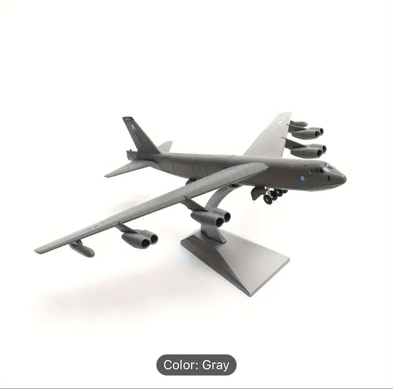 B-52 Stratofortress American Bomber Desk Model Aircraft