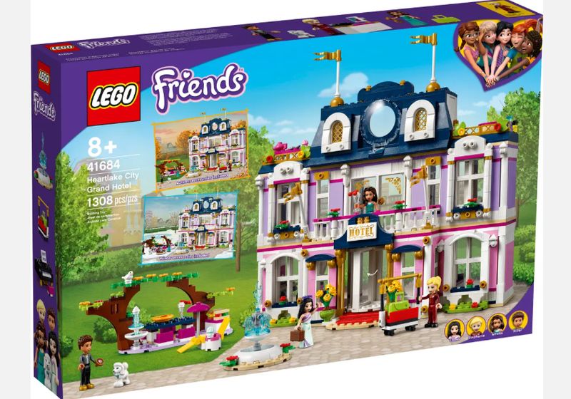 (RETIRED) LEGO Friends 41684 Heartlake City Grand Hotel (Pre-Loved)