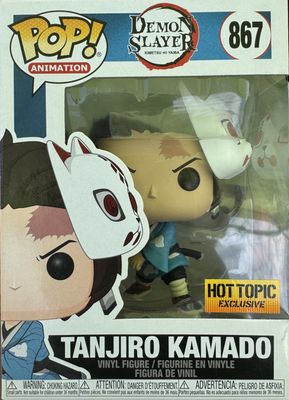 Funko POP! #867 - Tanjiro Kamado - Demon Slayer (Hot Topic Exclusive)