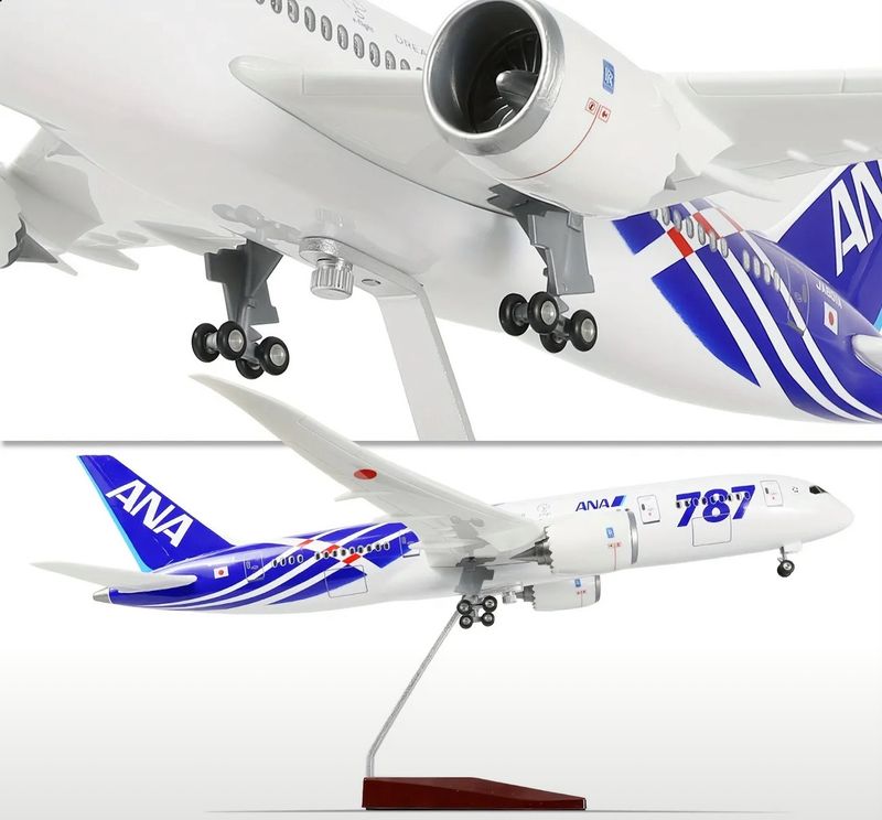 Boeing 787 ANA Al Nippon Airways Aircraft Desk Model