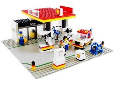 (VINTAGE) LEGO 6371 Shell Service Station1986 (Pre-Loved)
