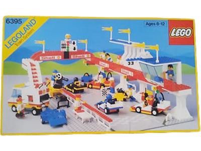 (VINTAGE) LEGO 6395 Racing Victory Lap Raceway (Pre-Loved)