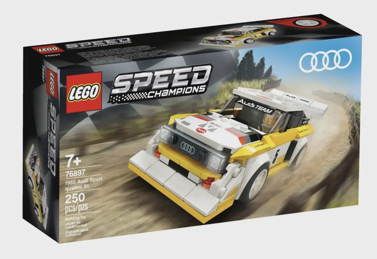 (RETIRED) LEGO SPEED CHAMPIONS 76897 Audi Quattro (Pre-Loved)