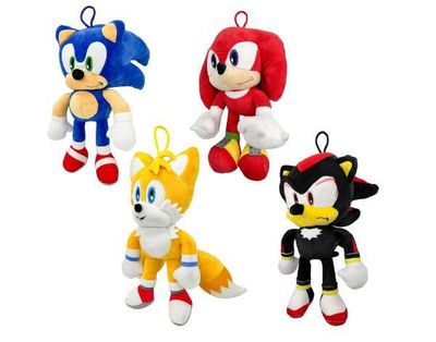 Sonic the Hedgehog YELLOW Plush Doll Stuffed Animal Toy 12&quot; Authentic SEGA NWT