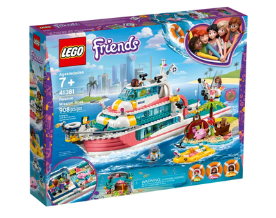 (RETIRED) LEGO 41381 Friends Rescue Mission Boat