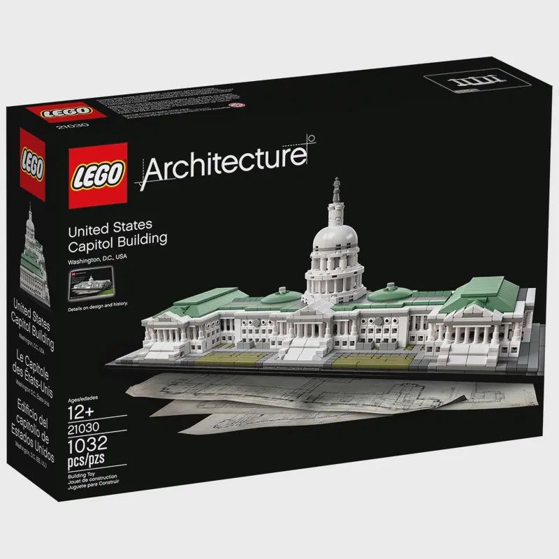 (RETIRED) LEGO Architecture 21030 United States Capitol Building