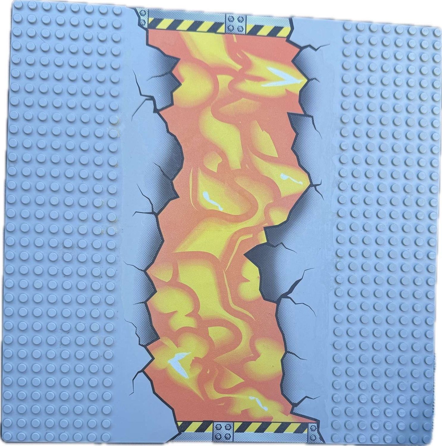 LEGO 1349 Steven Spielberg Replacement 32 x 32 Lava Road Baseplate